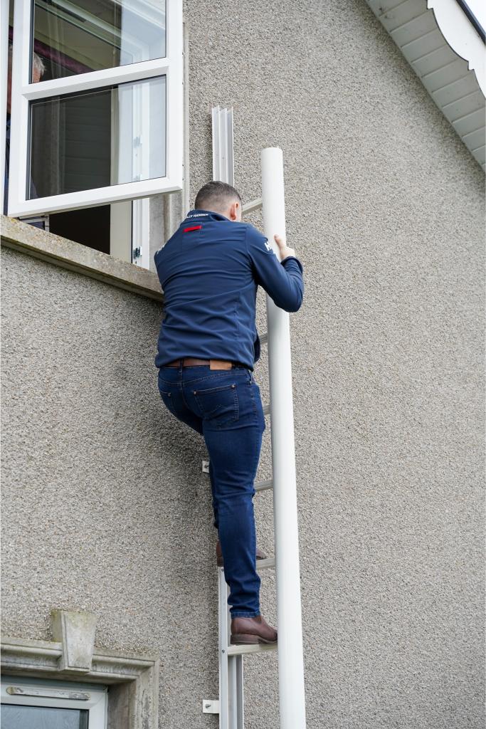 Sure Escape Fold-Out Fire Escape Ladder
